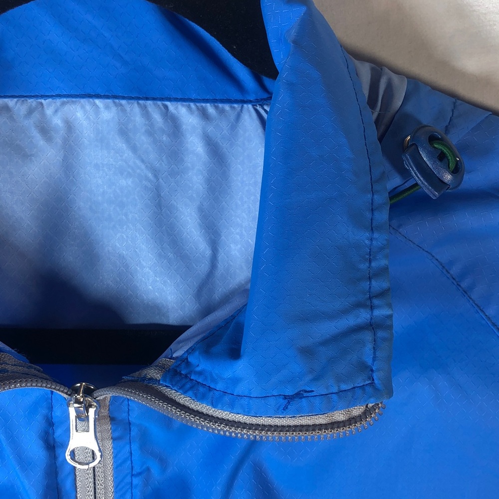 The North Face Bright Blue Lightweight Windbreaker Jacket, Men’s L - Picture 3 of 11